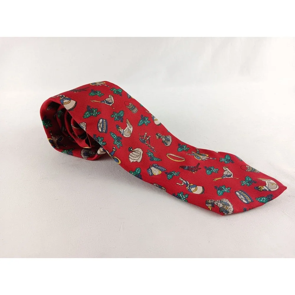 VINTAGE Land's End Silk Tie 60